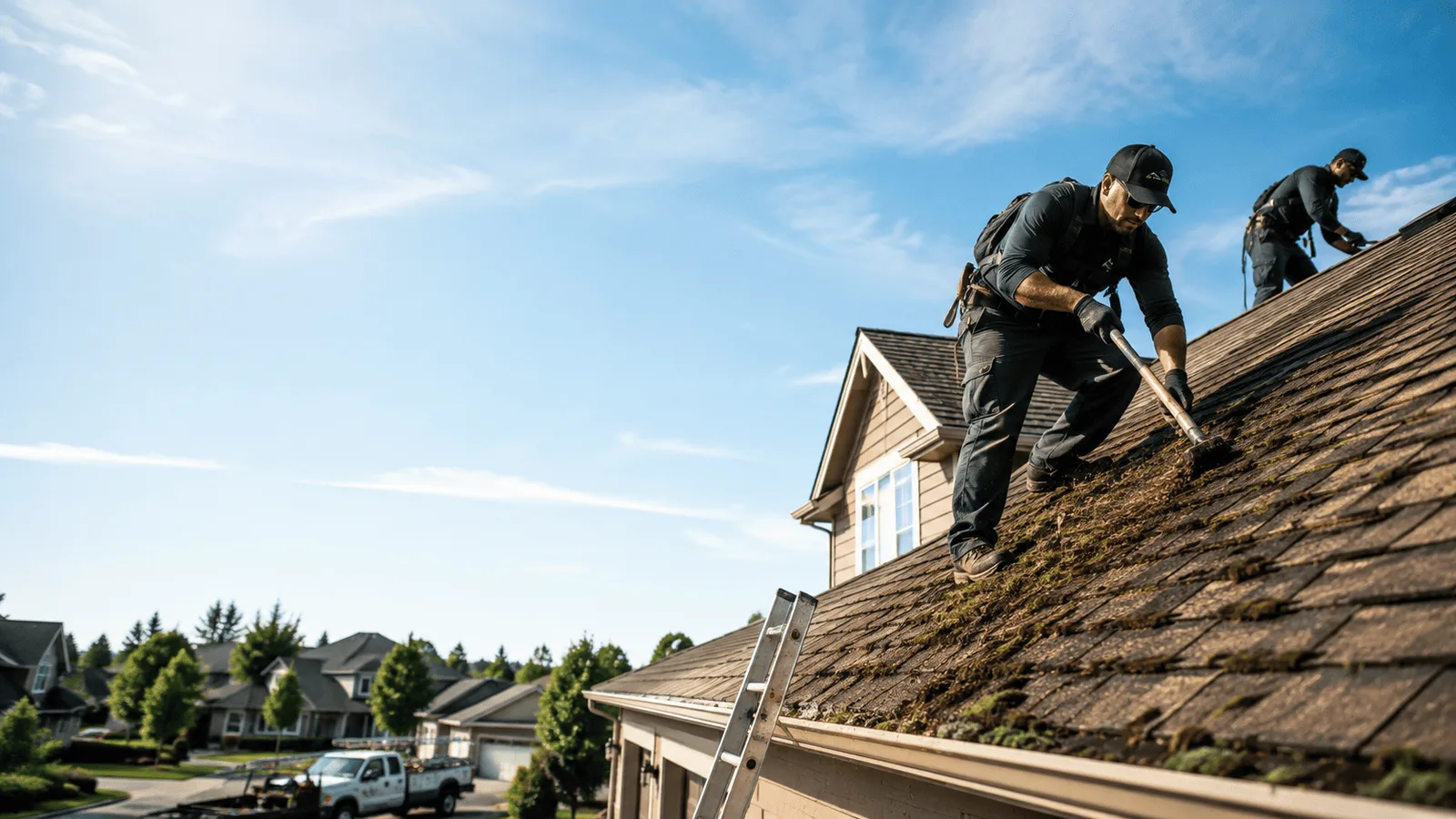 Roof Moss Removal in Jerico Springs, MO near me